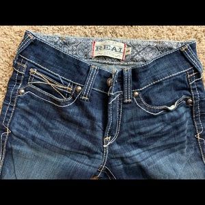 Brand new Ariat jeans! Dark wash. Never worn.